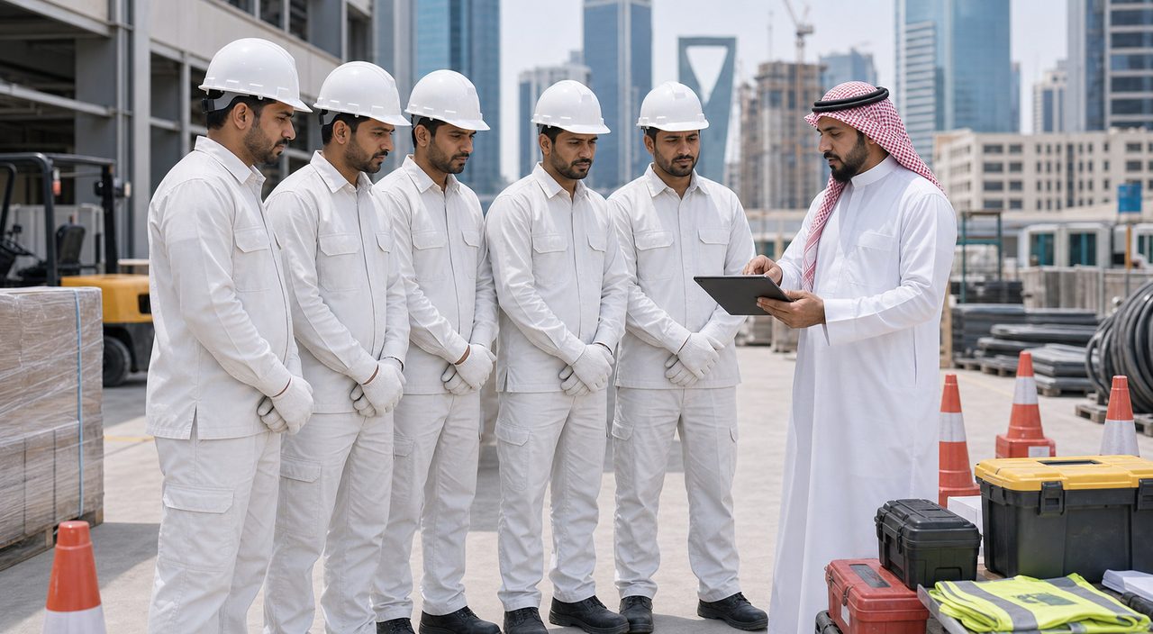 PSFM manpower supply team supporting reliable Saudi workforce partner operations