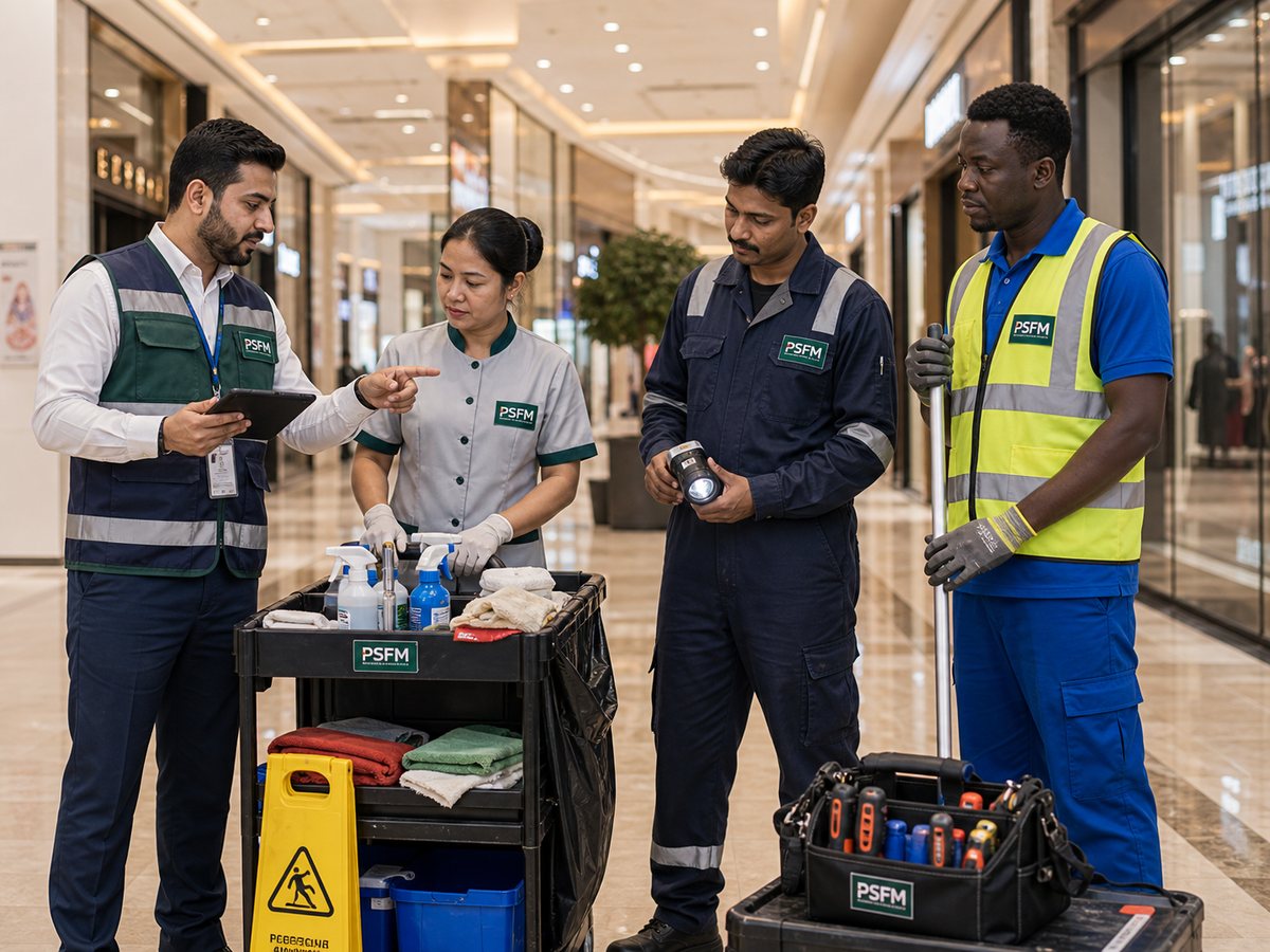 Retail and Mall Facility Support in Jeddah - PSFM Saudi Arabia