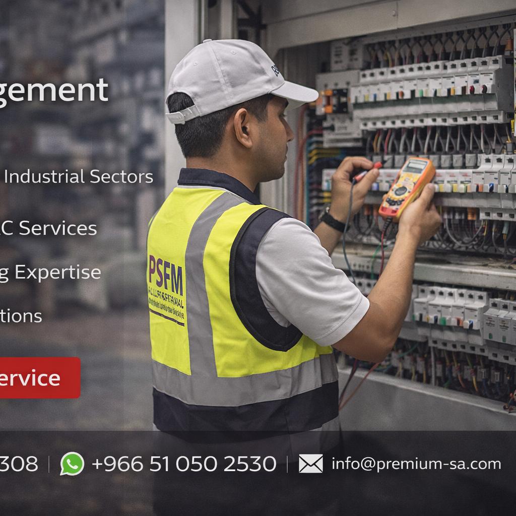 Electrical Maintenance Support - Dammam - PSFM related project highlight