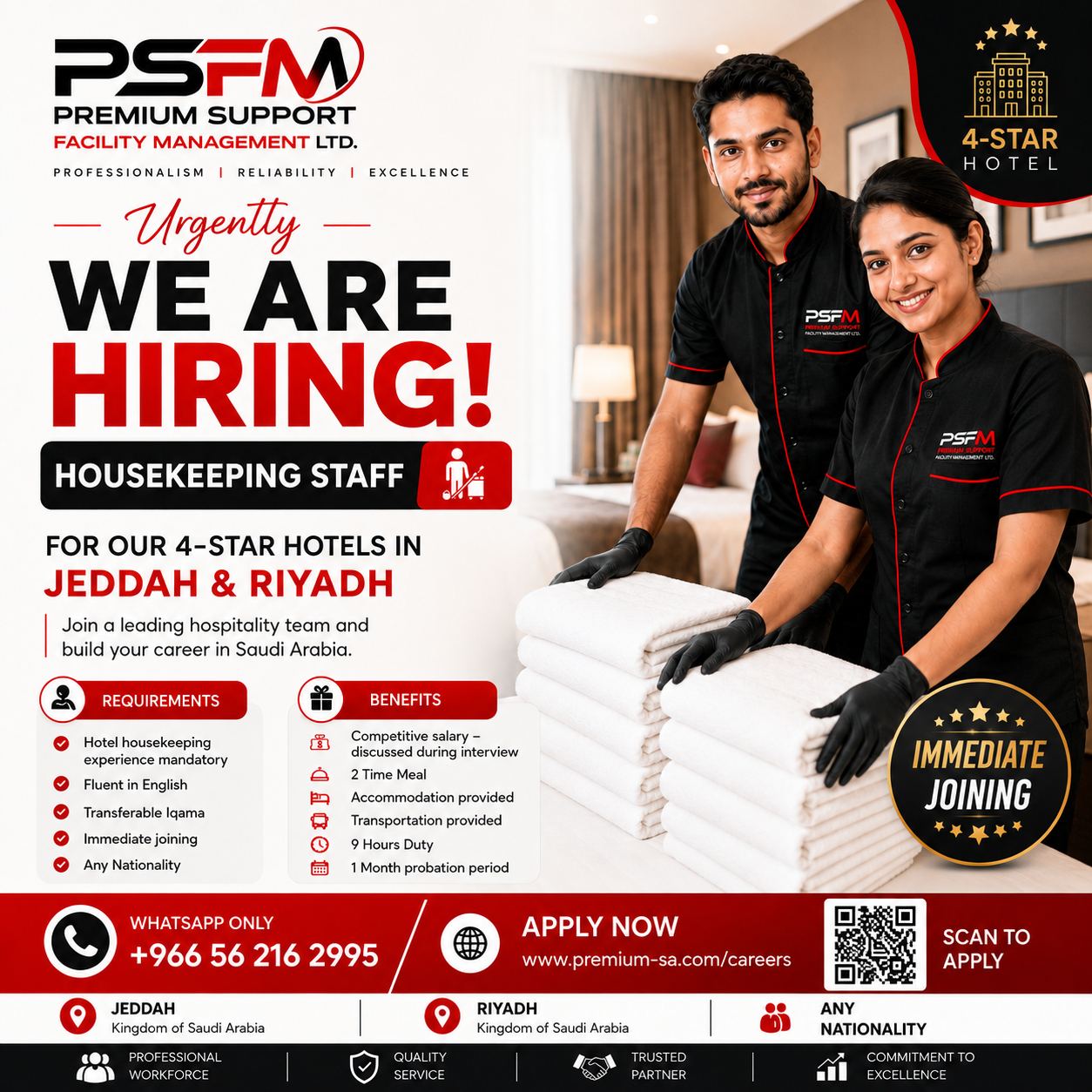Housekeeping Staff